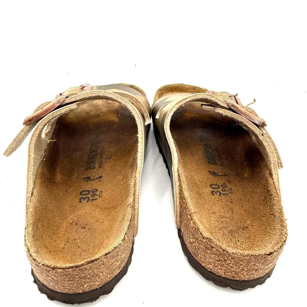 Birkenstock Youth Arizona Geometric Camo 2 Strap Sandals Size 30 / 190 / C12